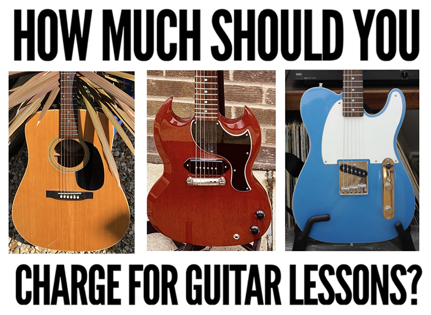 How much should you charge for guitar lessons