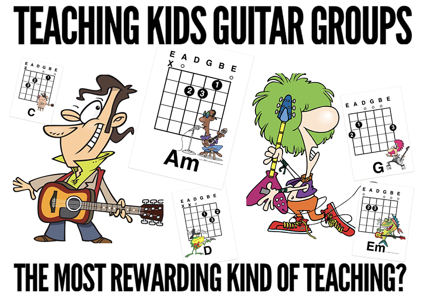 teaching groups of kids to play guitar is the most rewarding part of my job